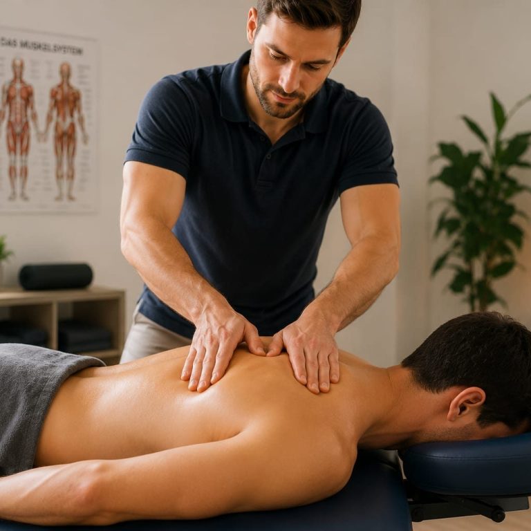 Massage Manualtherapie, Physiotherapie, Mülheim Saarn, Heilpraktik, Privatpraxis, Rückenschmerzen, Atlastherapie, Krankengymnastik