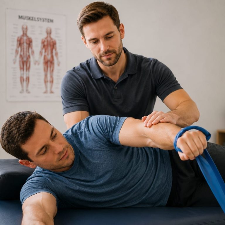 Krankengymnastik Manuelle Therapie, Physiotherapie, Mülheim Saarn, Heilpraktik, Privatpraxis, Rückenschmerzen, Atlastherapie, Krankengymnastik